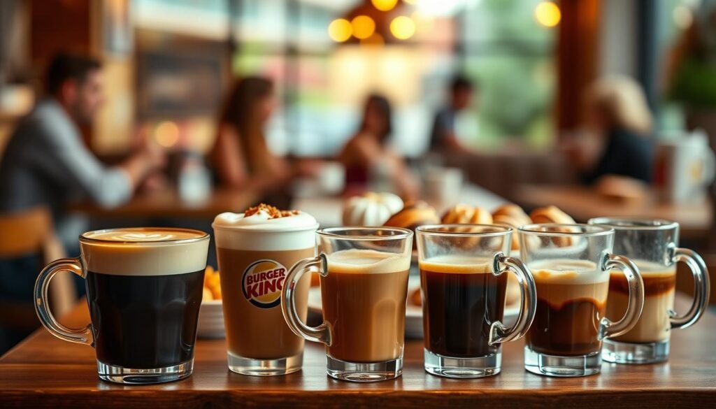 Burger King coffee flavors