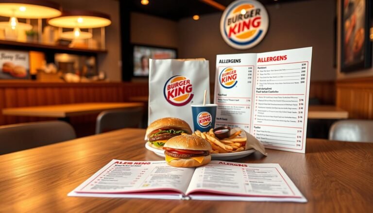 burger king allergen menu