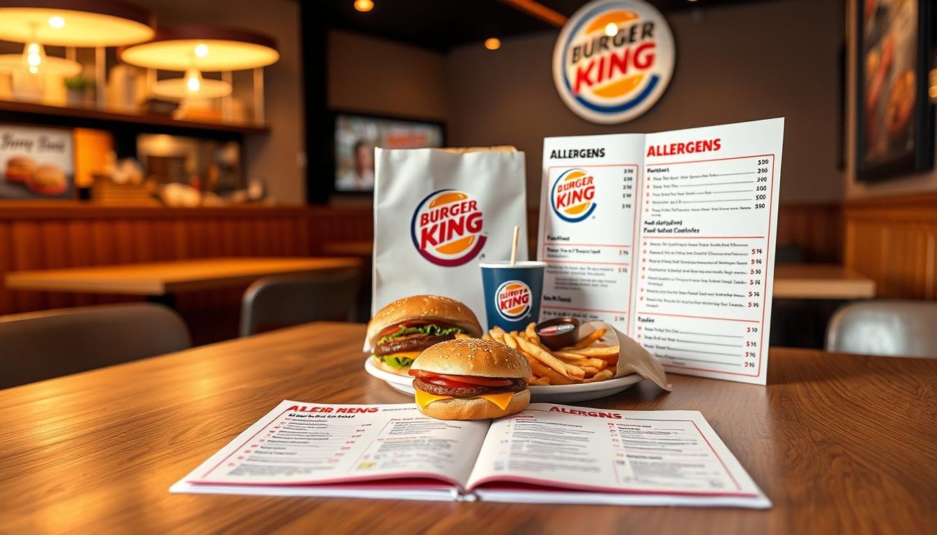burger king allergen menu