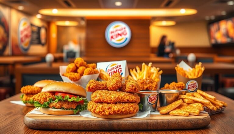 burger king chicken menu