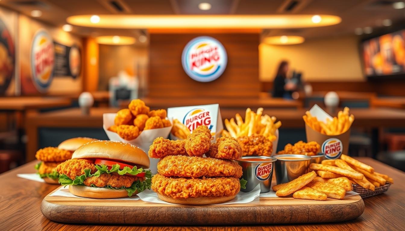 burger king chicken menu
