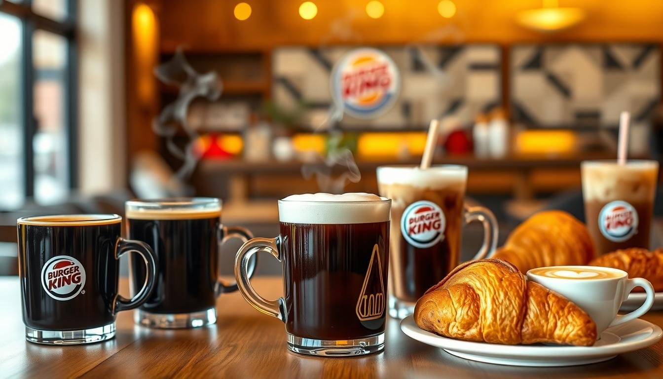 burger king coffee menu