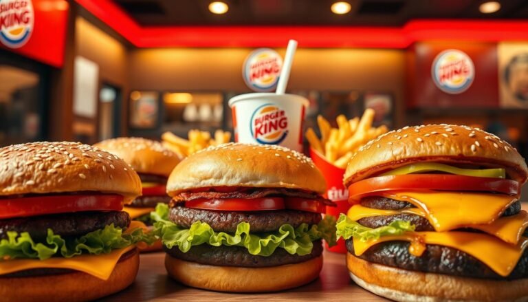 burger king hamburger menu