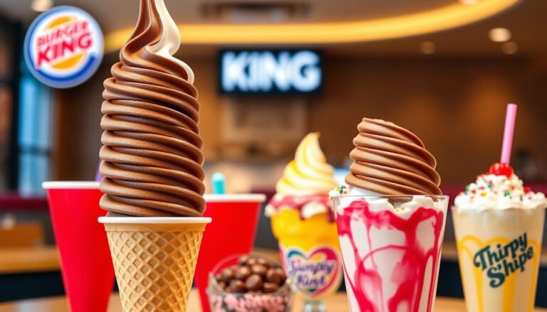 burger king ice cream menu