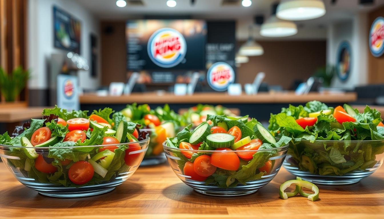 burger king salad menu