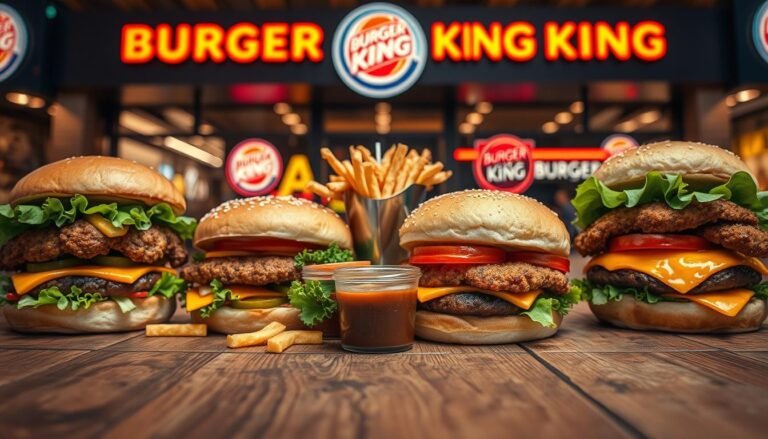 burger king sandwich menu