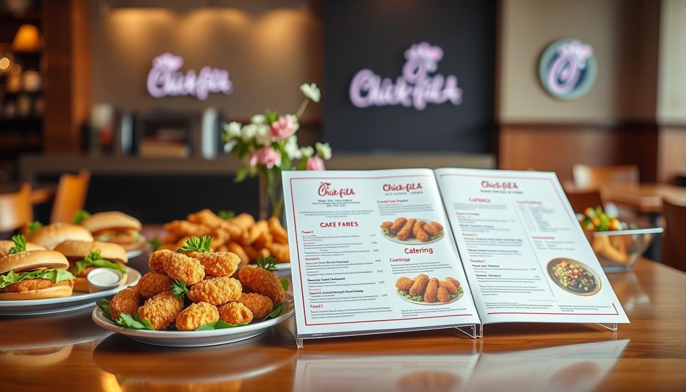 chick fil a catering menu and prices