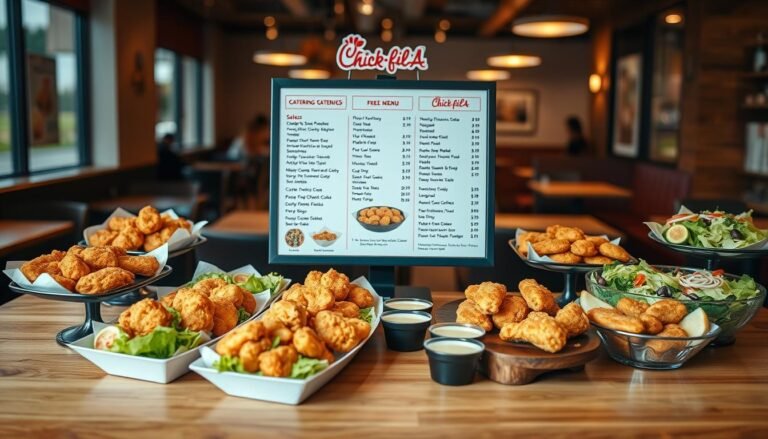 chick fil a catering menu prices