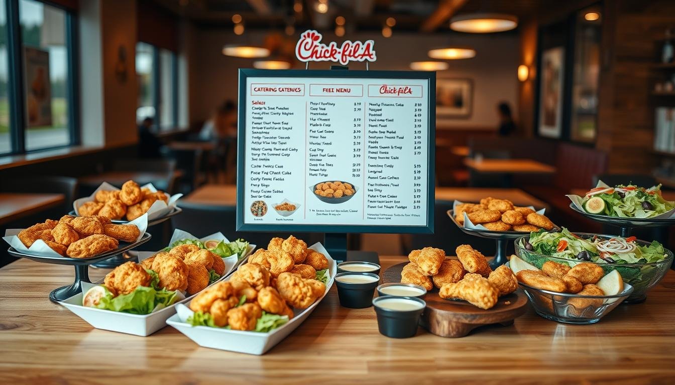 chick fil a catering menu prices