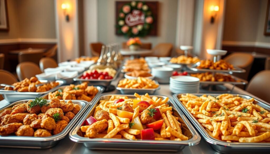 chick fil a catering trays