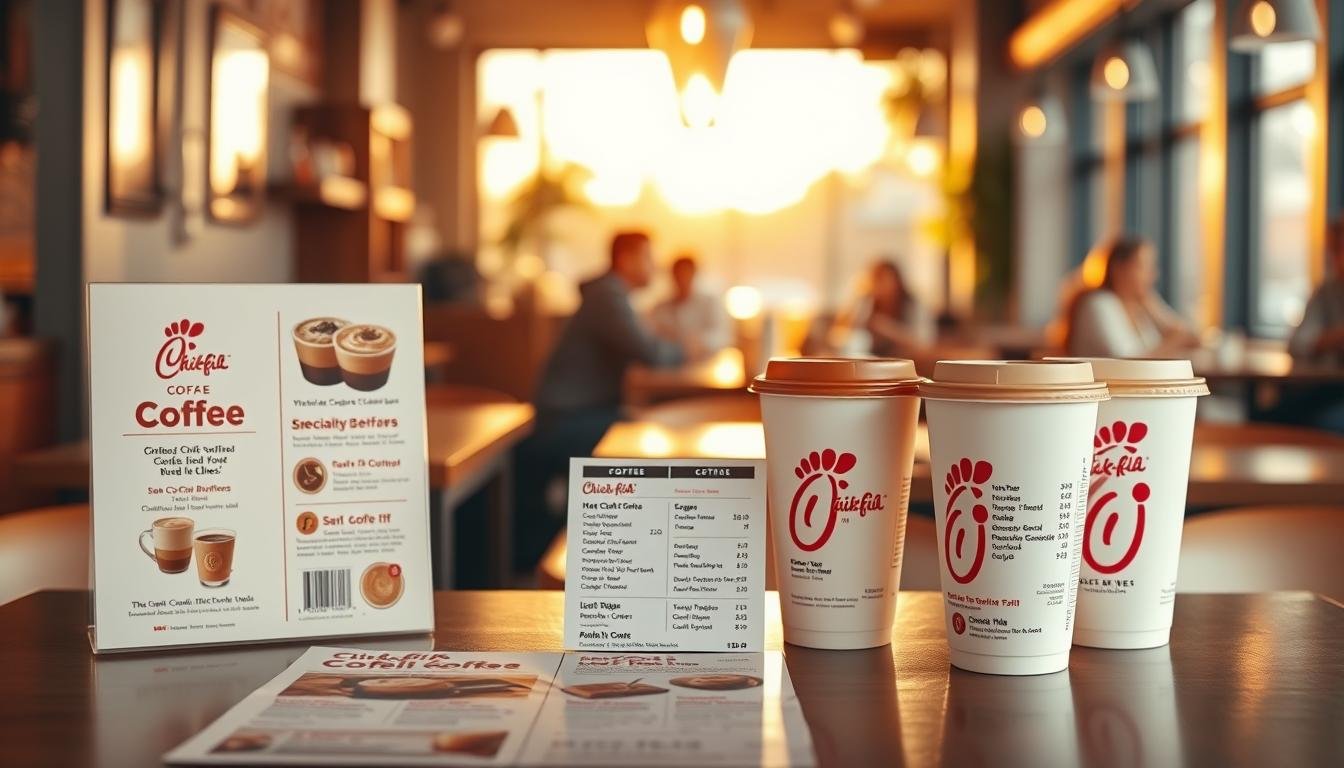 chick-fil-a coffee menu with prices