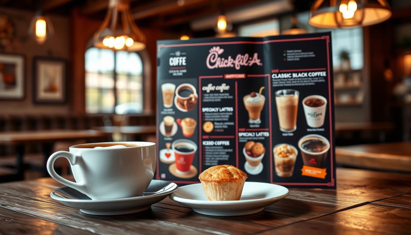chick fil a coffee menu