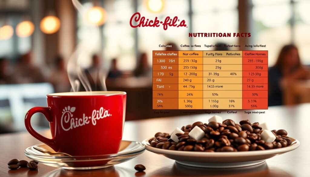 chick-fil-a coffee nutritional information