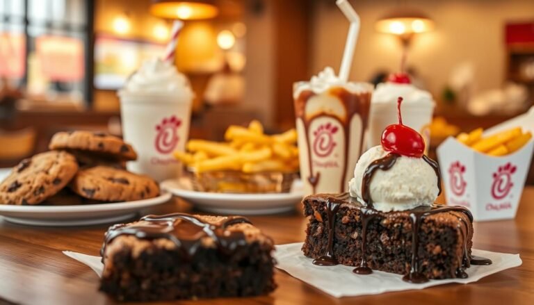 chick fil a dessert menu