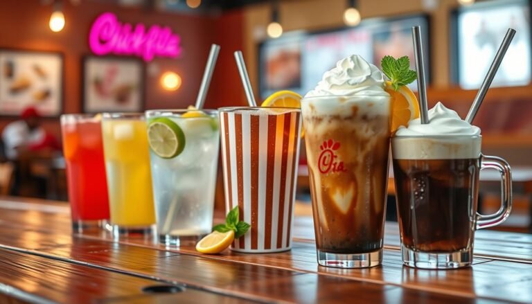 chick fil a drinks menu