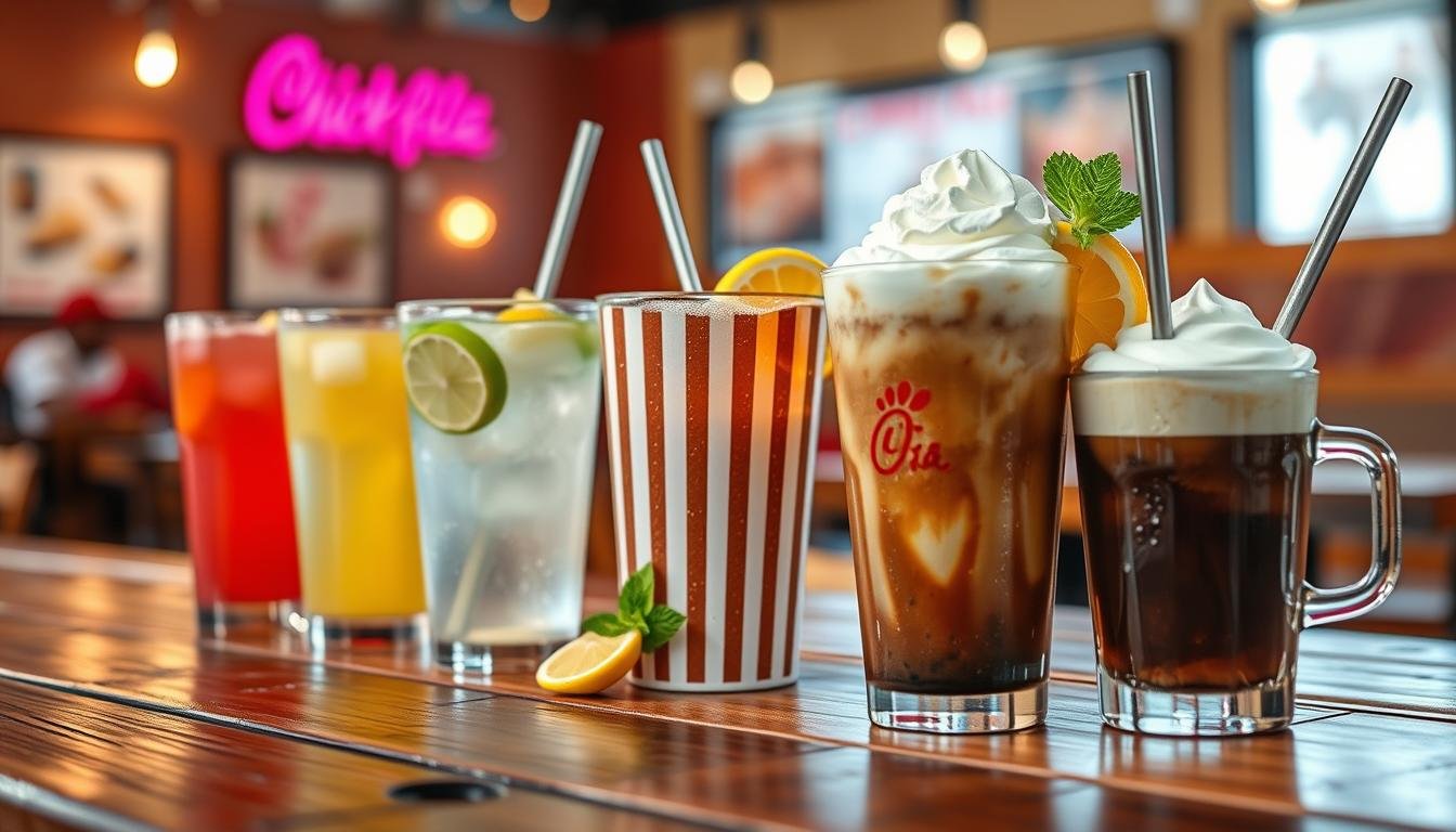 chick fil a drinks menu