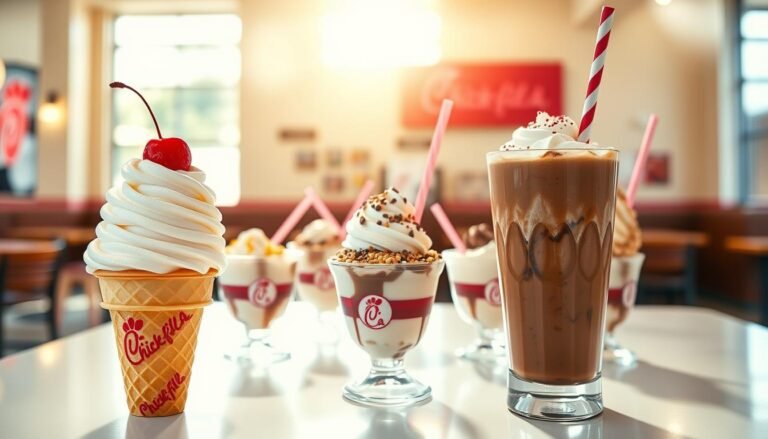 chick-fil-a ice cream menu
