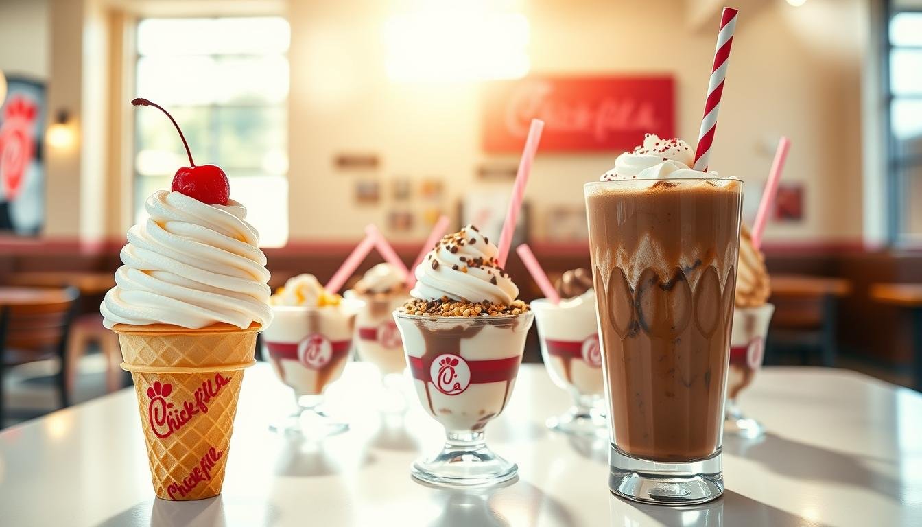 chick-fil-a ice cream menu