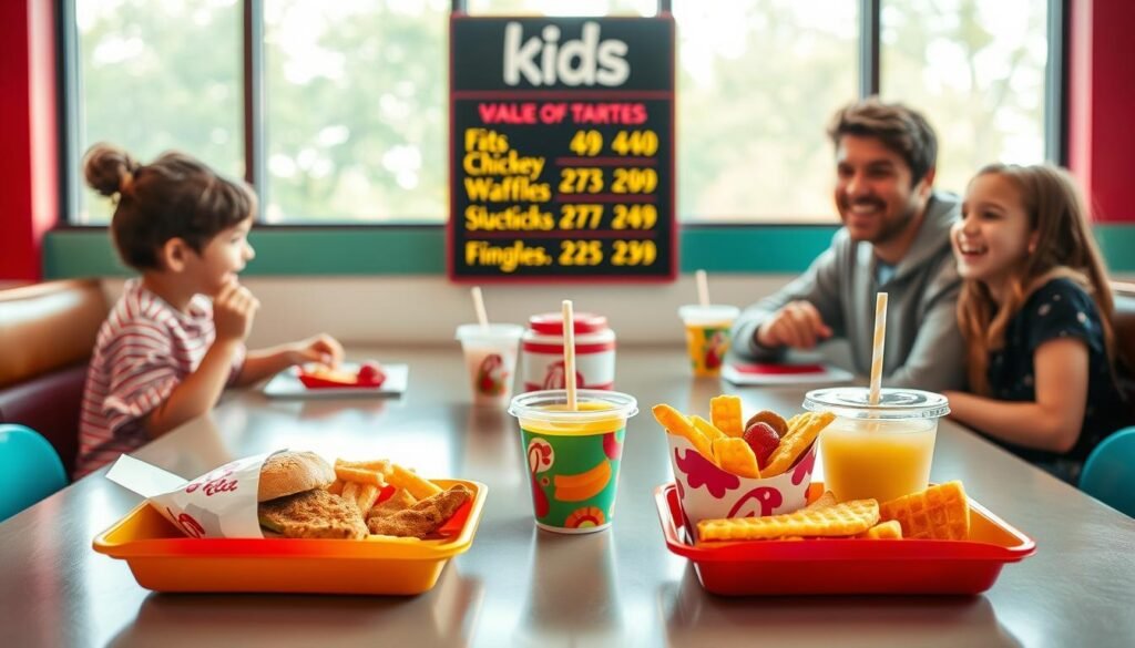 chick fil a kids menu price