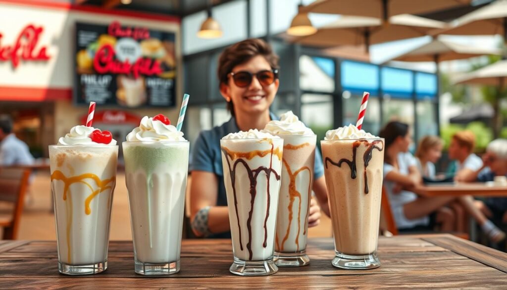 chick-fil-a milkshake availability