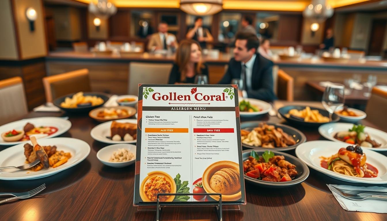 golden corral allergen menu