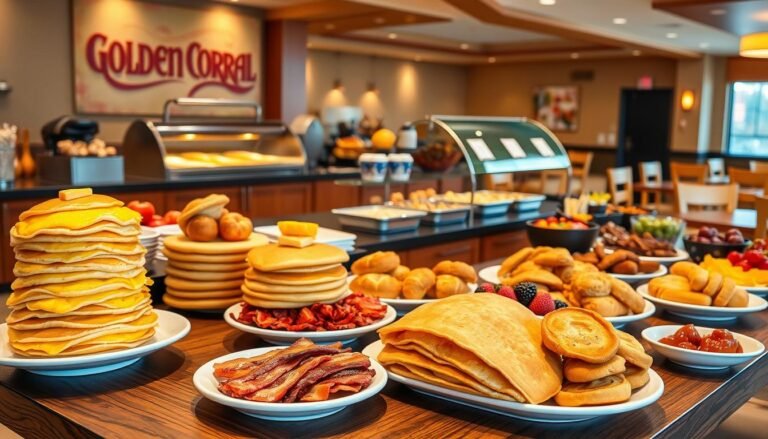 golden corral breakfast buffet menu