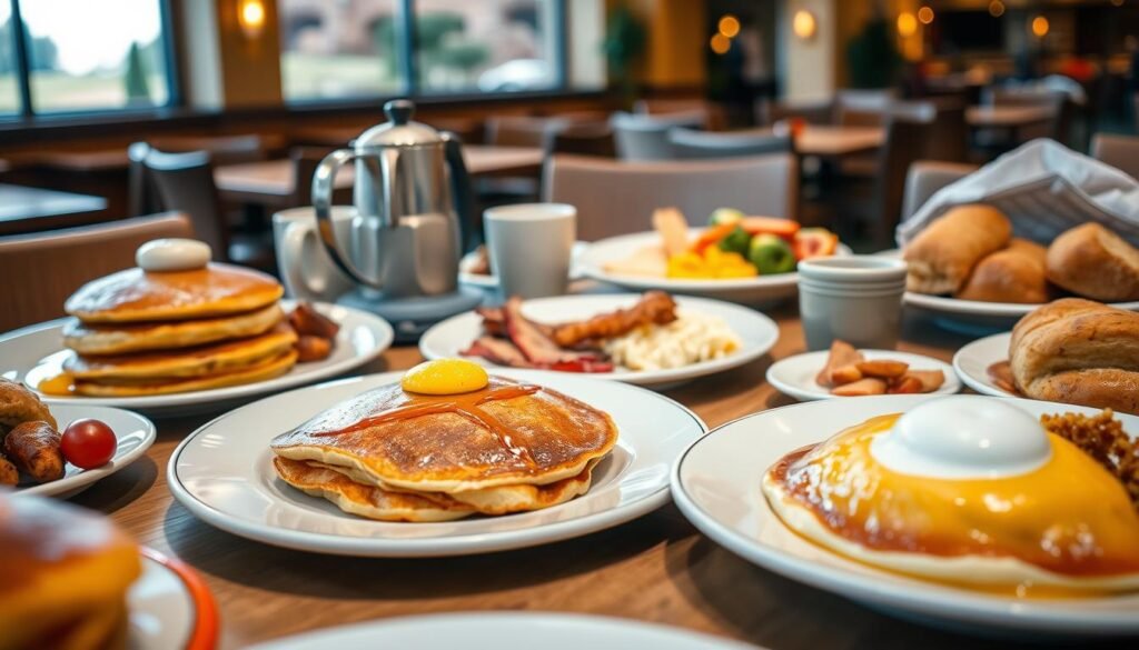 golden corral breakfast hours and menu