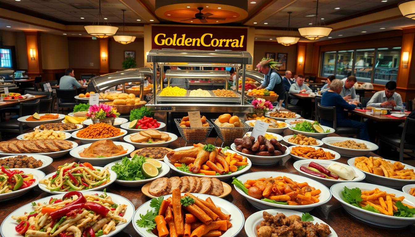 golden corral buffet menu