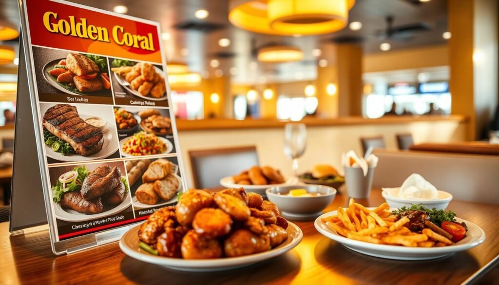 golden corral dinner menu