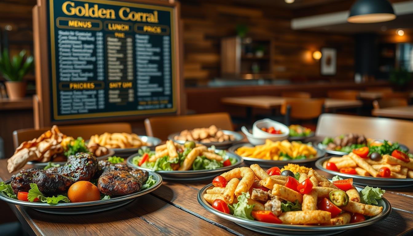 golden corral lunch menu prices