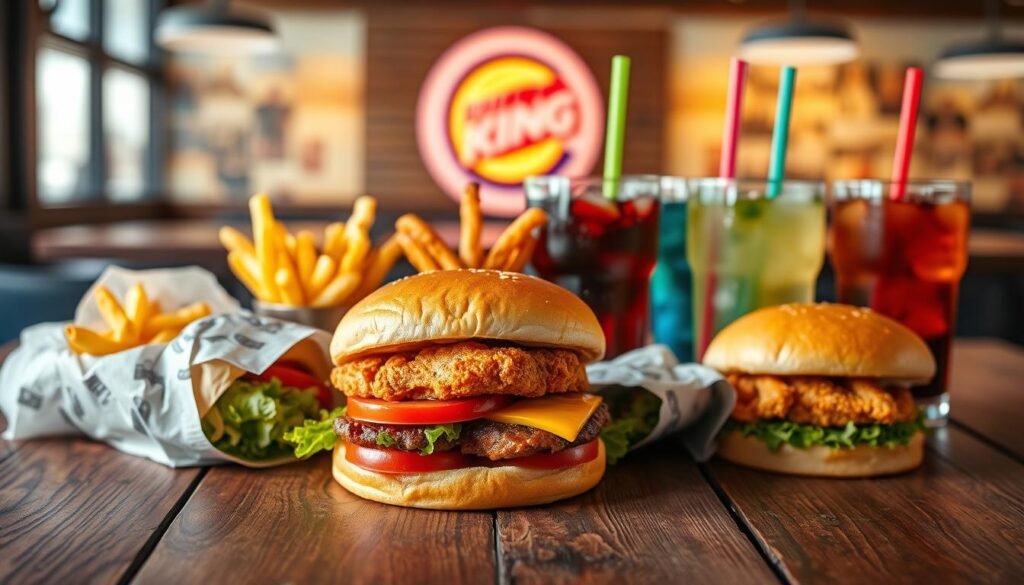 pairing Burger King sandwiches