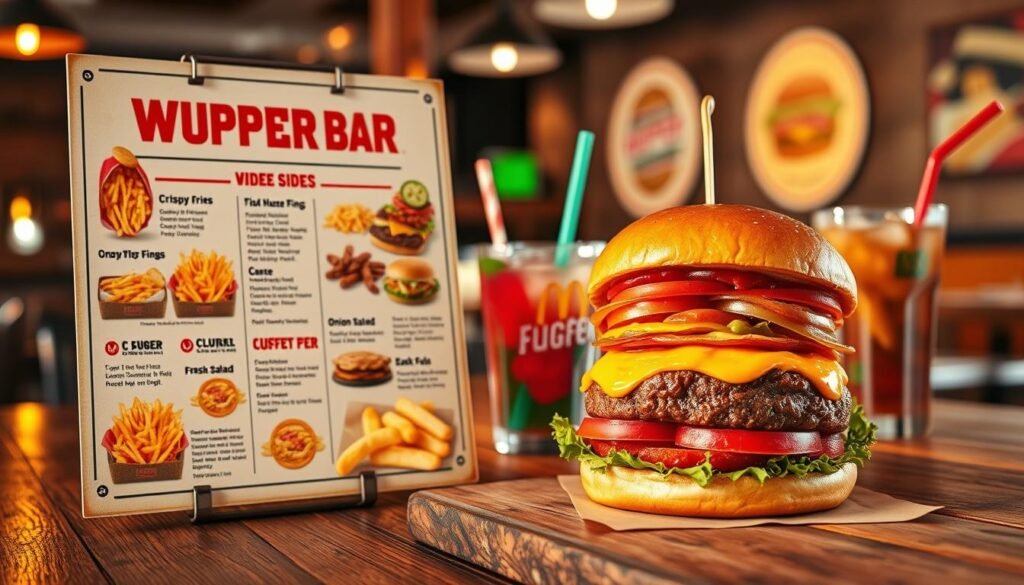 whopper bar menu