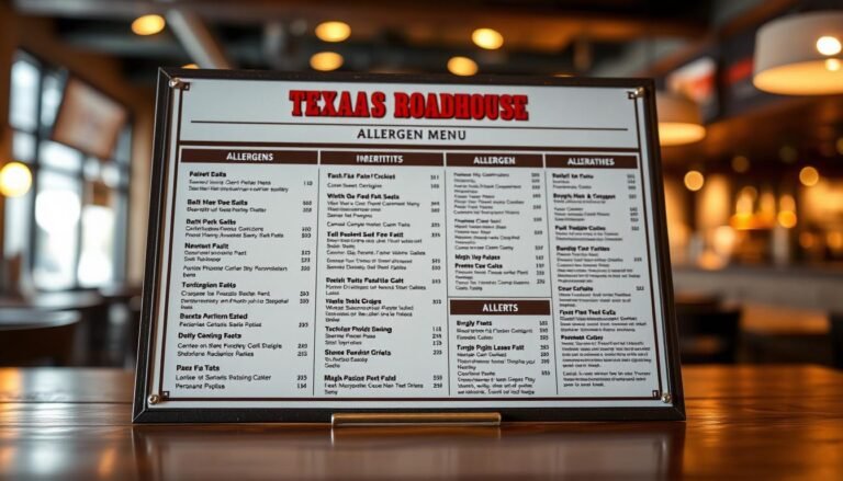 texas roadhouse allergen menu