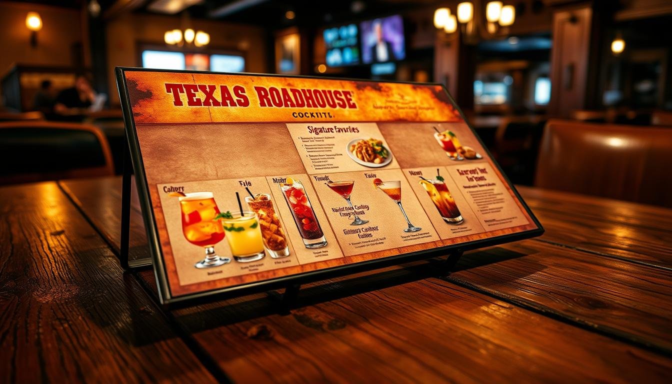 texas roadhouse cocktail menu