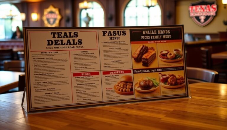 texas roadhouse family pack menu