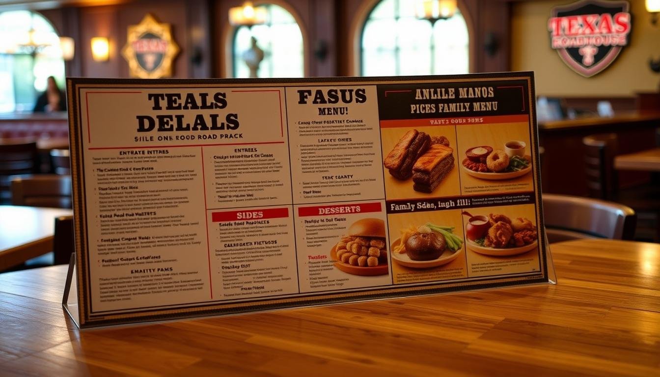 texas roadhouse family pack menu