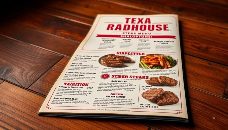 texas roadhouse steak menu